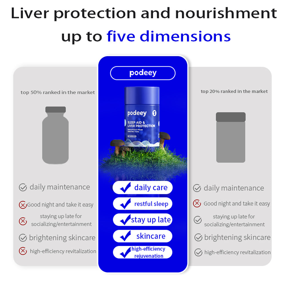 Podeey GABA Artichoke Curcumin Porcinum Softgelsn