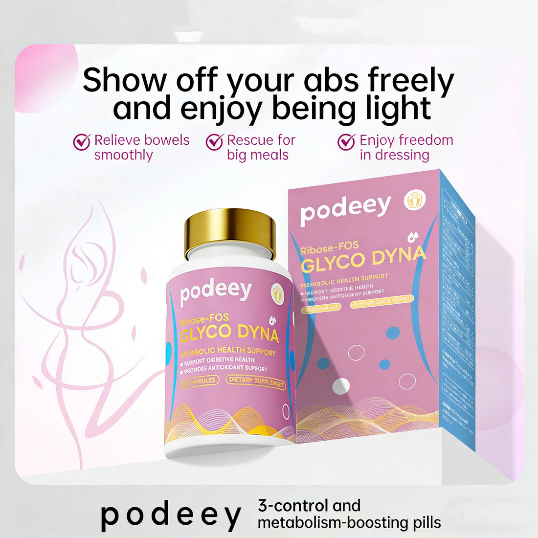 Podeey 3 Metabolism Control Pills