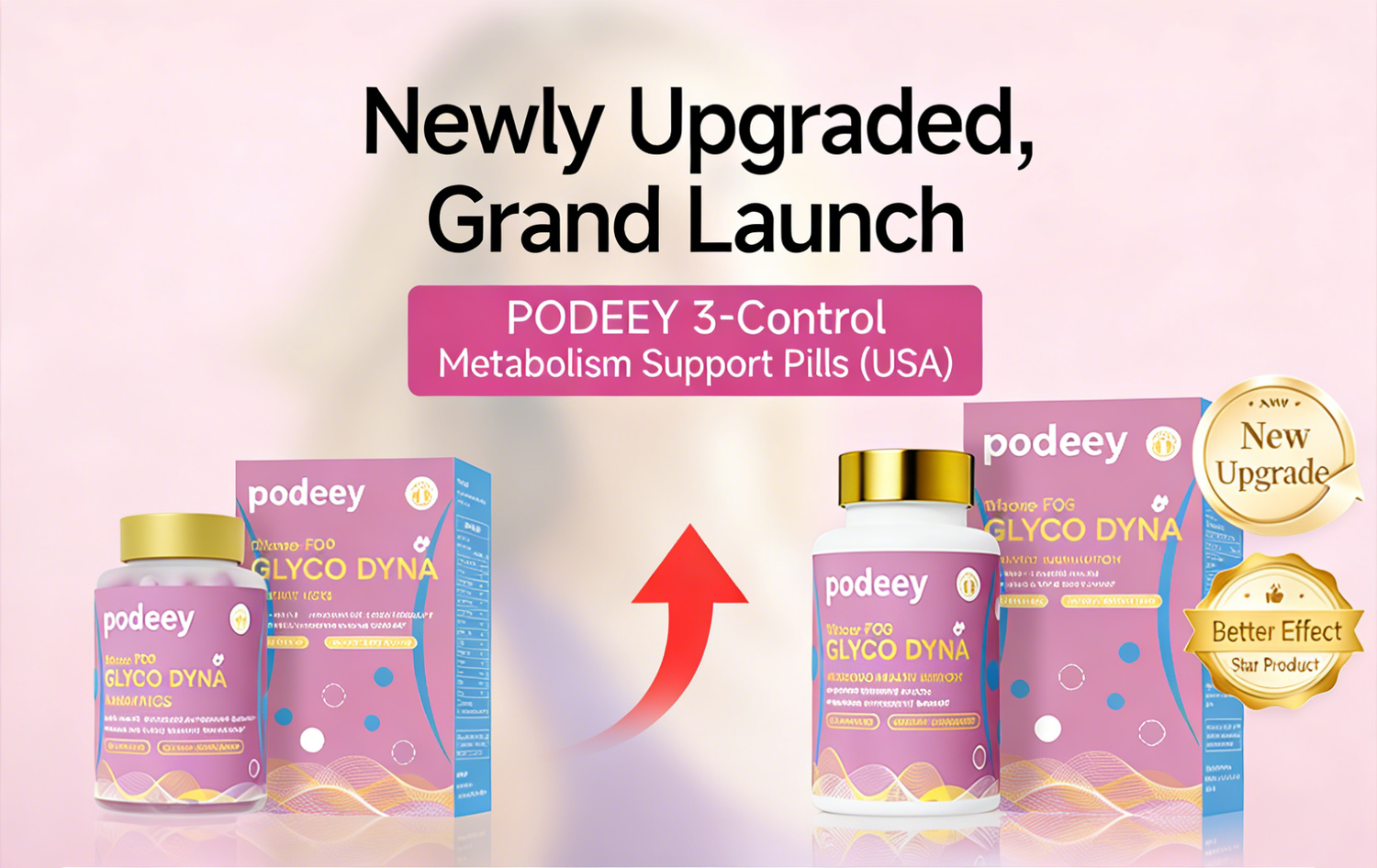Podeey 3 Metabolism Control Pills