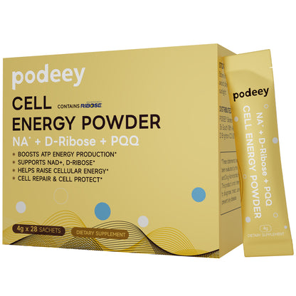 podeey D-Ribose(Bioenergy Ribose) 2500mg PQQ Supplement helps raise cellular energy cell repair & cell protect