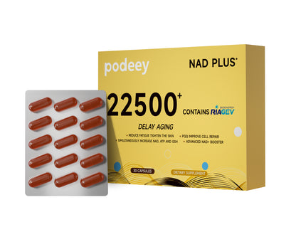 podeey NAD supplement Supports cellular health, endurance and healthy aging NAD Plus,30-day supply